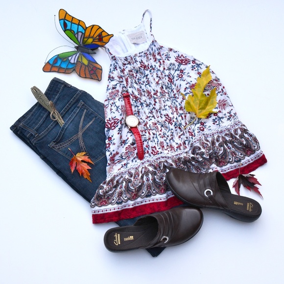 Anthropologie Moon River Boho High neck tank - Picture 3 of 6